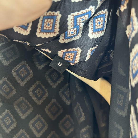 The Kooples black geo print kimono - Picture 2 of 8